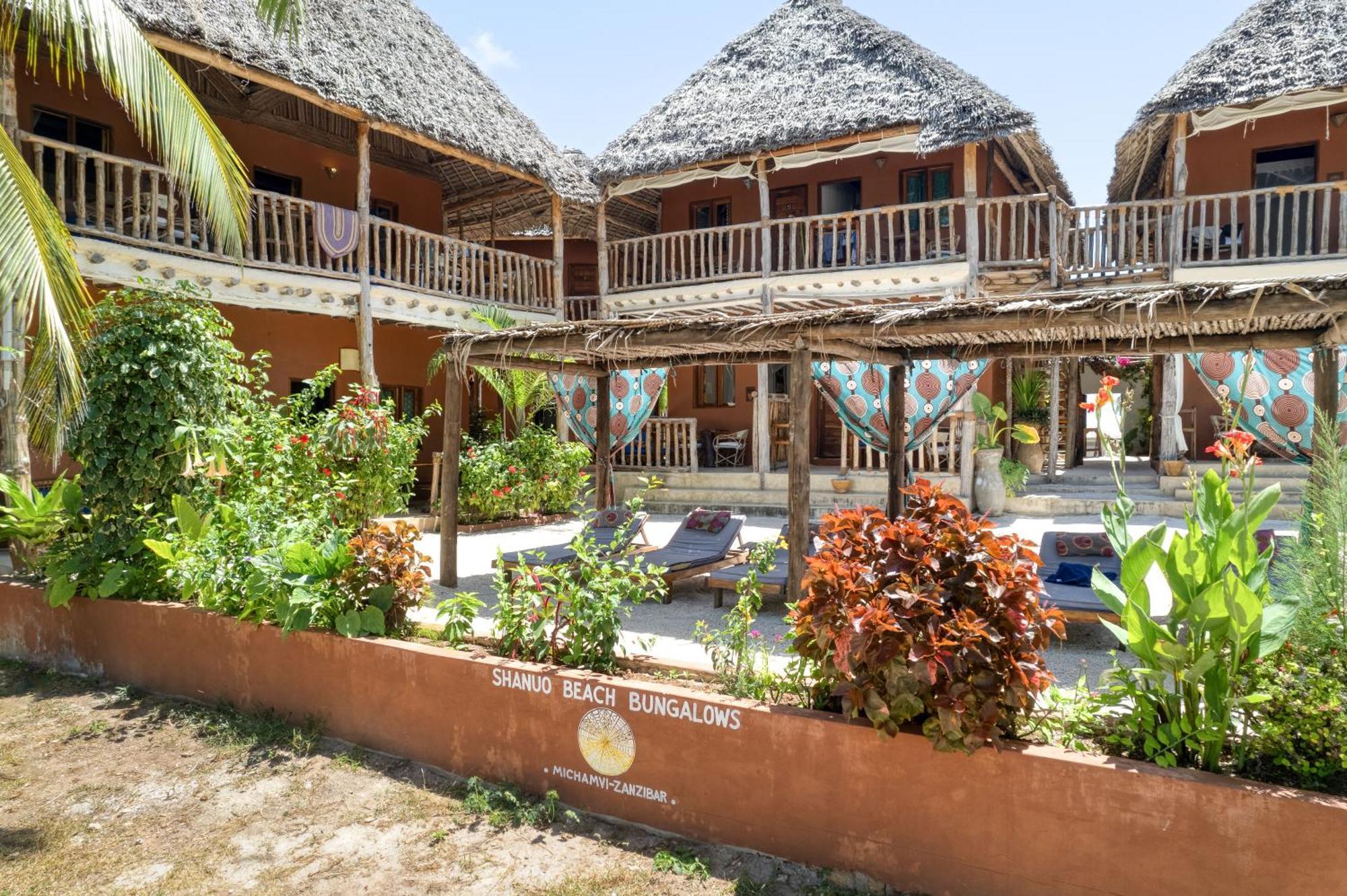 Michamvi Shanuo Beach Bungalows מראה חיצוני תמונה